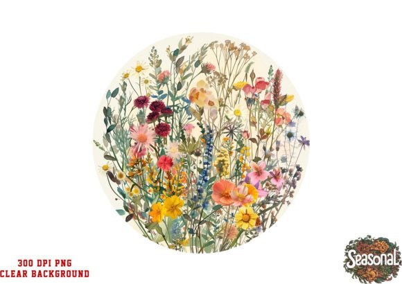 Download Watercolor Floral Bouquet Clipart - Premium Bundle