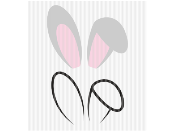 Download Bunny Ears Easter Graphic - Easter graphic Collection
