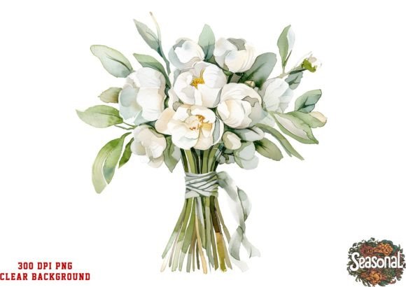 Download Watercolor Wedding Flower Bouquet - Flower bouquet Collection
